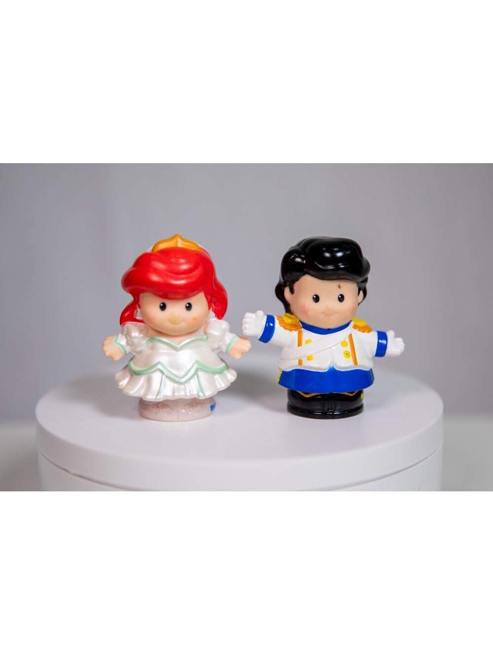 Mattel Little People Disney's Little Mermaid and Prince Eric In Wedding Outfits